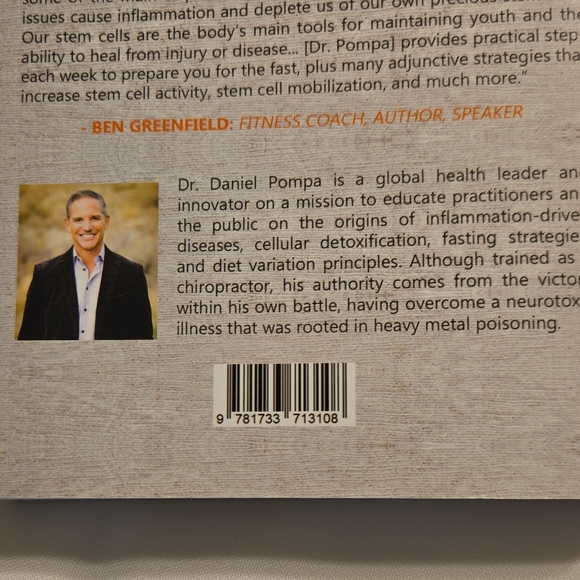Beyond Fasting by Dr. Daniel Pompa, Pompa Program, Softcover Book - Picture 3 of 6